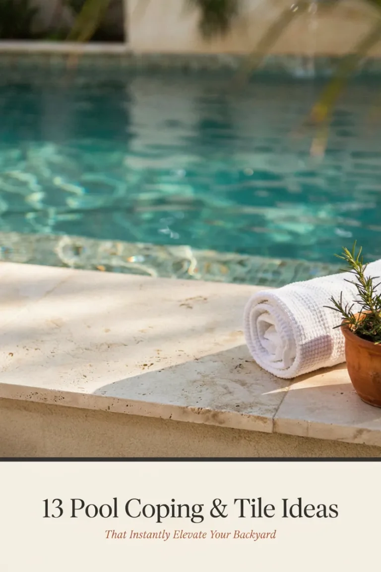 13 Pool Coping and Tile Ideas