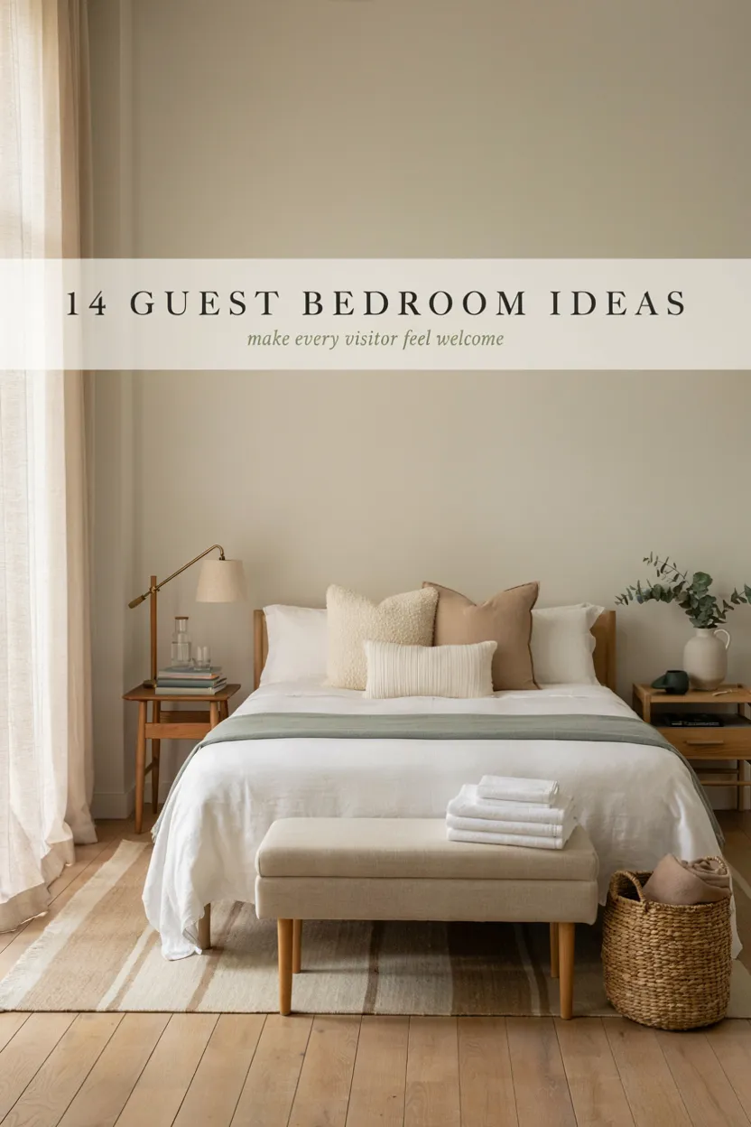 14 Guest Bedroom Ideas That Make Every Visitor Feel Warmly Welcomed
