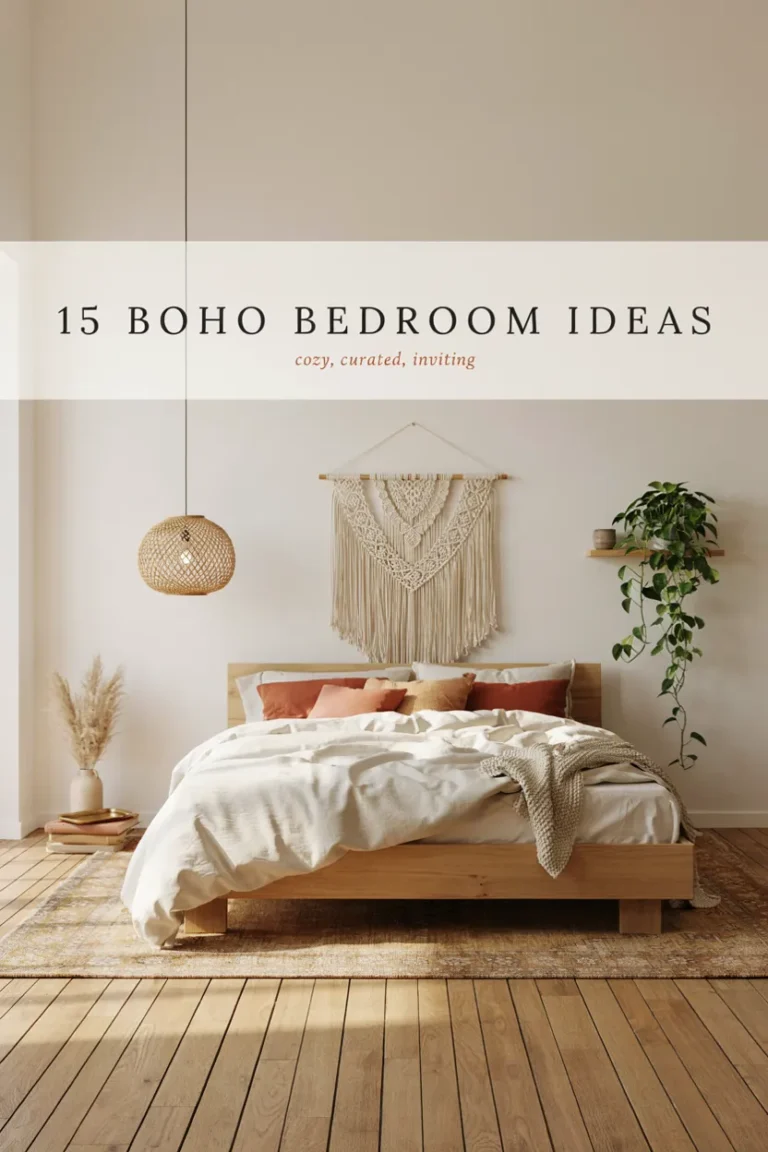 15 Boho Bedroom Ideas