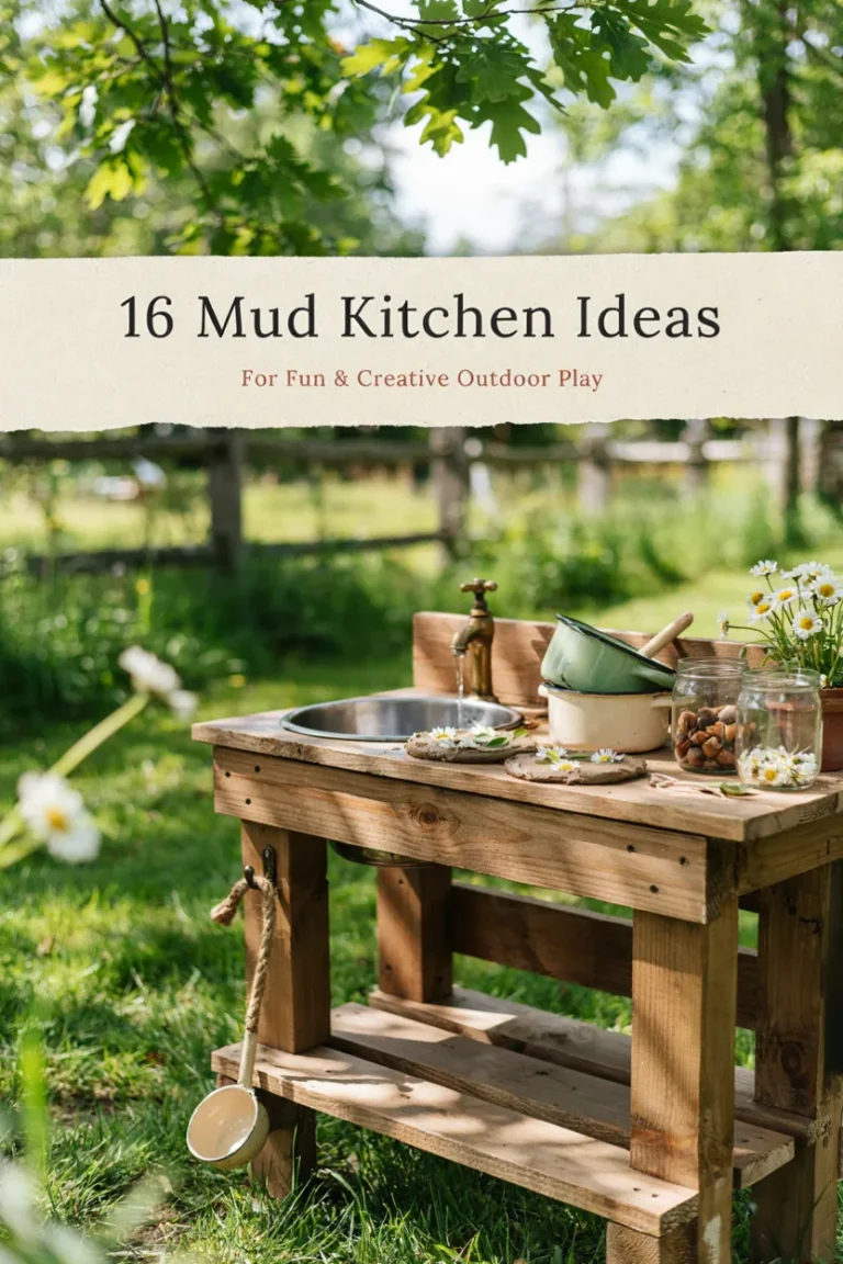 16 Mud Kitchen Ideas