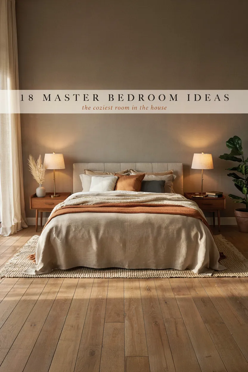 18 Master Bedroom Ideas That Turn a Plain Room Into the Coziest in the House
